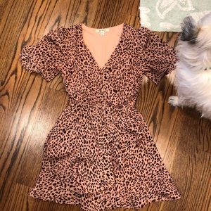 pink cheetah dress!!